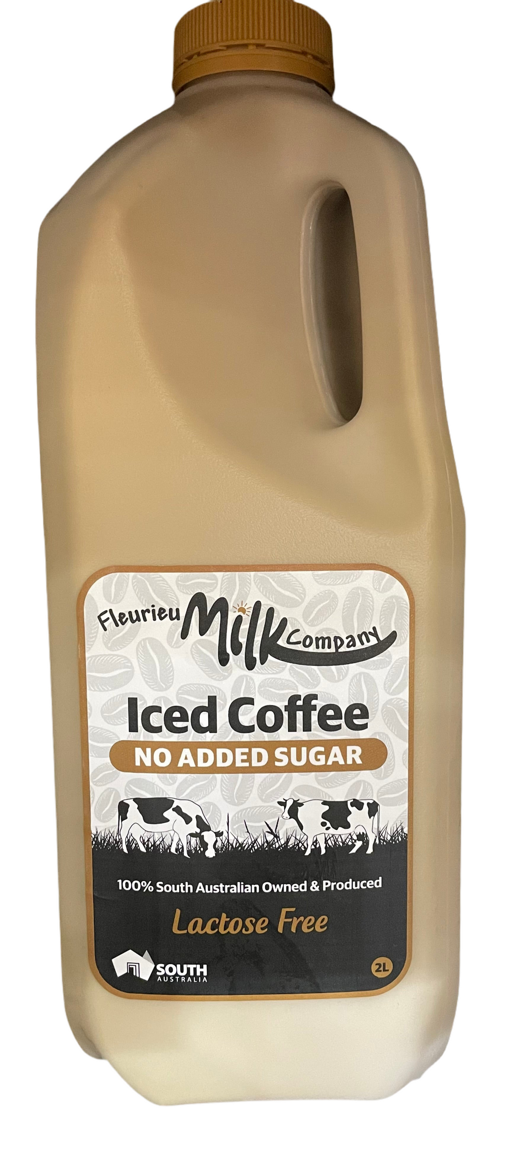 Milk Fleurieu Ice Coffee Lactose Free (No Added Sugar) 2L