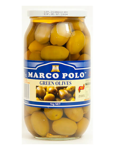 Olives Marco Polo Green (1kg)