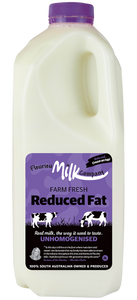 Milk Fleurieu Farm Fresh Reduced Fat Unhomogenised
