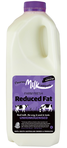 Milk Fleurieu Farm Fresh Reduced Fat Unhomogenised