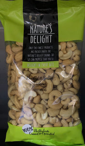 Nuts Cashews Roasted and Salted