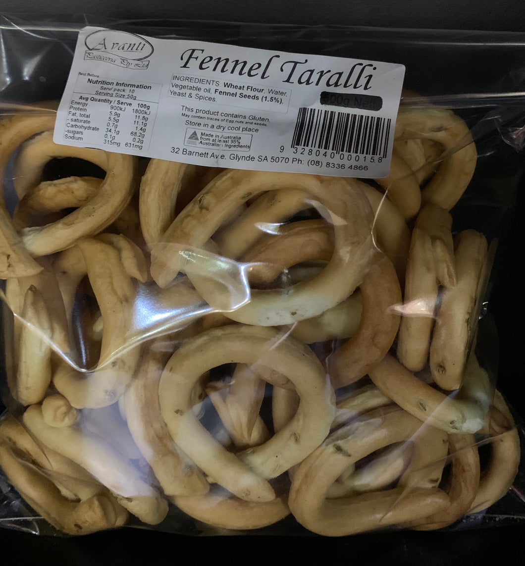 Nuts Fennel Taralli
