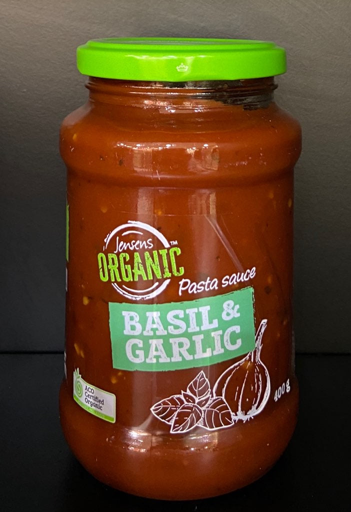 Pasta Sauce Basil and Garlic